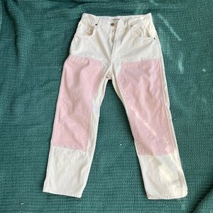 Rudy Jude Utility Jean in Peach - RJ size 3